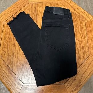 **MADEWELL* Black 10" High-Rise Skinny Jeans Size 29